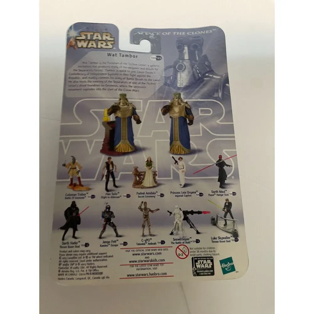 2003 Hasbro Star Wars Attack Of The Clones 3.75